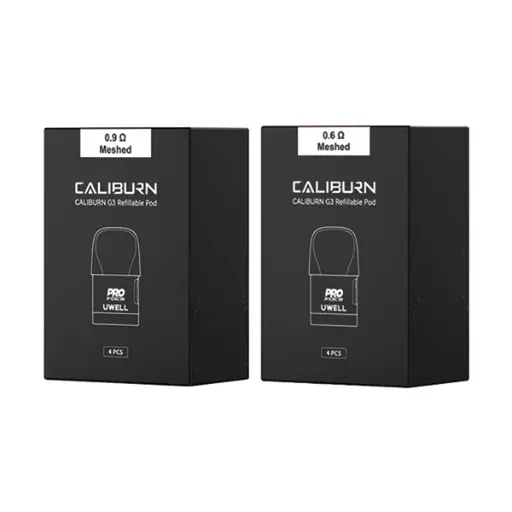 [INTREF00283] CALIBURN G3 REFILLABLE POD 0.9 MESHED 