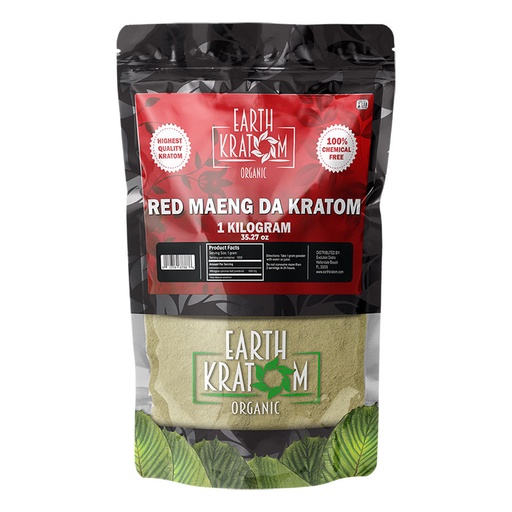 [INTREF00884] EARTH KRATOM 1 KILO - RED MAENG DA