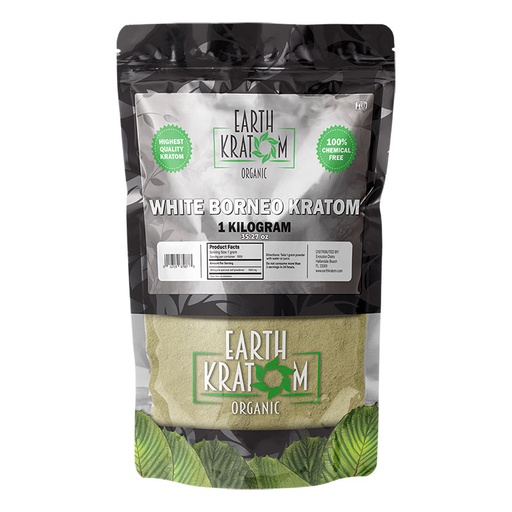 [INTREF00887] EARTH KRATOM 1 KILO - WHITE BORNEO