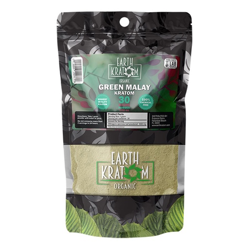 [INTREF00916] EARTH KRATOM 30 GRAM GREEN MALAY