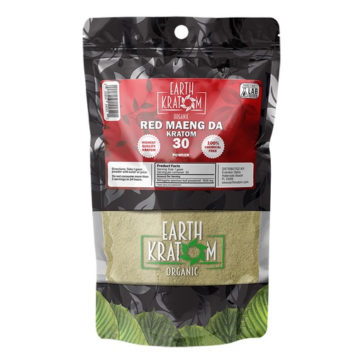 [INTREF00920] EARTH KRATOM 30 GRAM RED MAENG DA