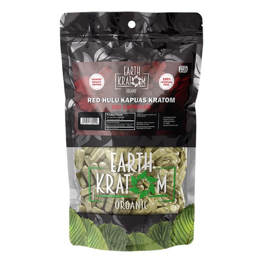 [INTREF00907] EARTH KRATOM 300 CAP RED HULU