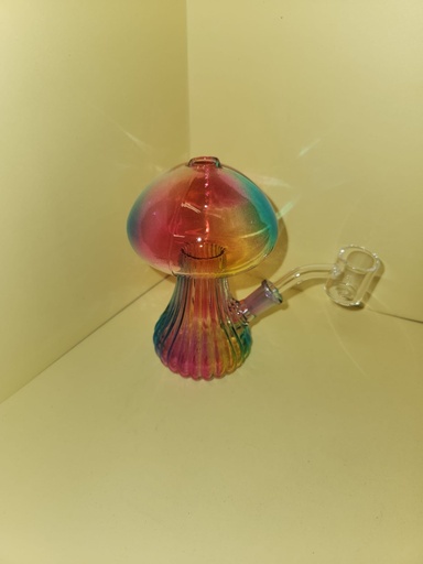 [INTREF00513] COLORED MUSHROOM WATER PIPE (07841763)