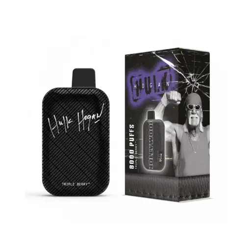 [INTREF01788] HULK HOGAN 8000 PUFF TRIPLE BERRY